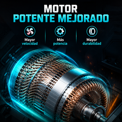 PowerCut 24V™ — Motosierra Eléctrica con Maletín + 2 Baterías